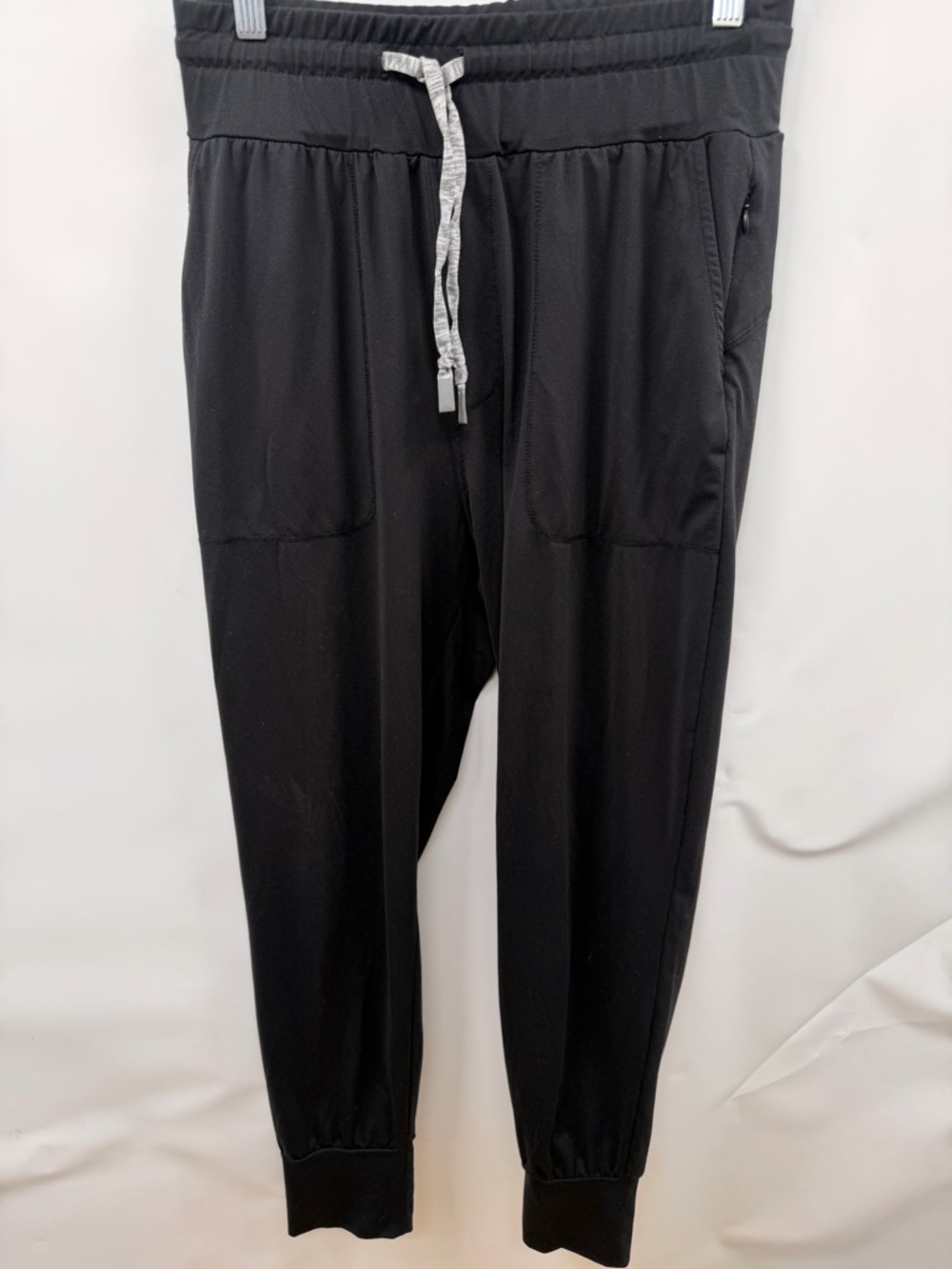 Varley Black Joggers with Contrast Drawstring